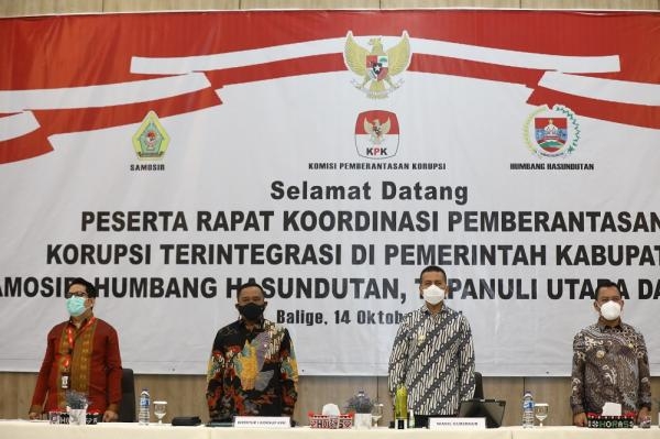  Upaya Pemberantasan Korupsi Membaik, Sumut Targetkan Skor MCP Tahun 2021 Capai 90%